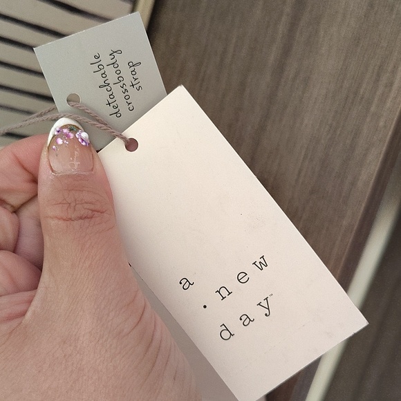 NWT A New Day Elegant Cream Shoulder/Hand Bag - Picture 10 of 10